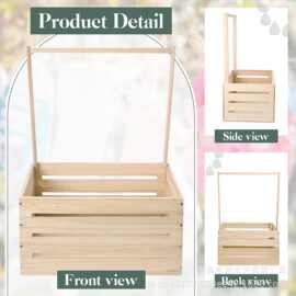 木质婴儿沐浴箱家用悬挂式宝宝用品收纳箱儿童沐浴用品存储箱