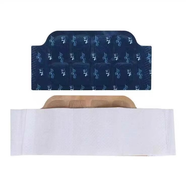 Ajenjo cintura soporte pegatinas vapor caliente cinturón auto-calefacción abdominal y lumbar caliente compresa caliente bebé moxibustión período fisiológico pegatinas ombligo