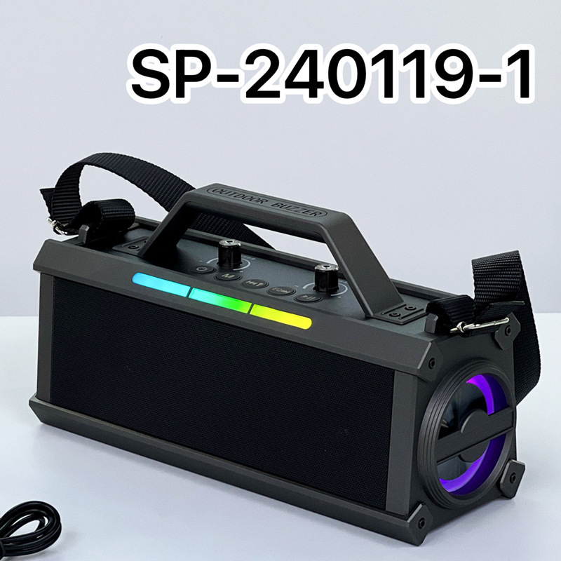 Cross-border new wireless Bluetooth colorful audio home karaoke outdoor portable large volume subwoofer speaker Cross-border new wireless Bluetooth colorful audio home karaoke outdoor portable large volume subwoofer speaker