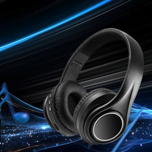 头载式蓝牙耳机塑胶外壳超炫七彩灯效可定制全套耳机配件A13