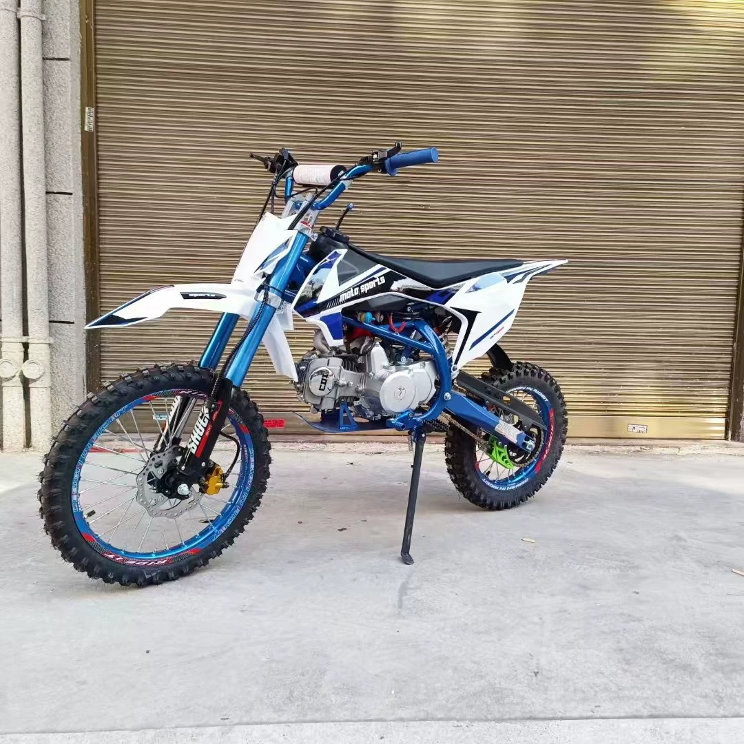 Мотовелосипед для бездорожья 125cc одноцилиндровый воздухозаборник, гидравлический дисковый тормоз, 1780×704×1200 мм