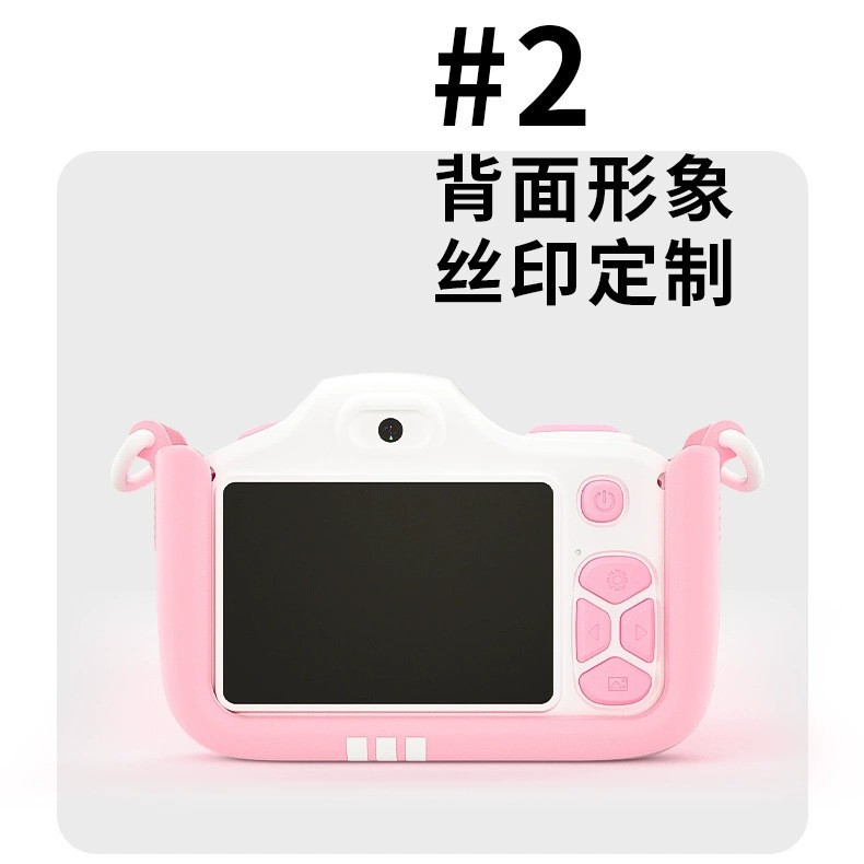 Customized Children's Camera Button Digital Video Camera Small Slr Birthday Gift Oem Pixel Camera Portable