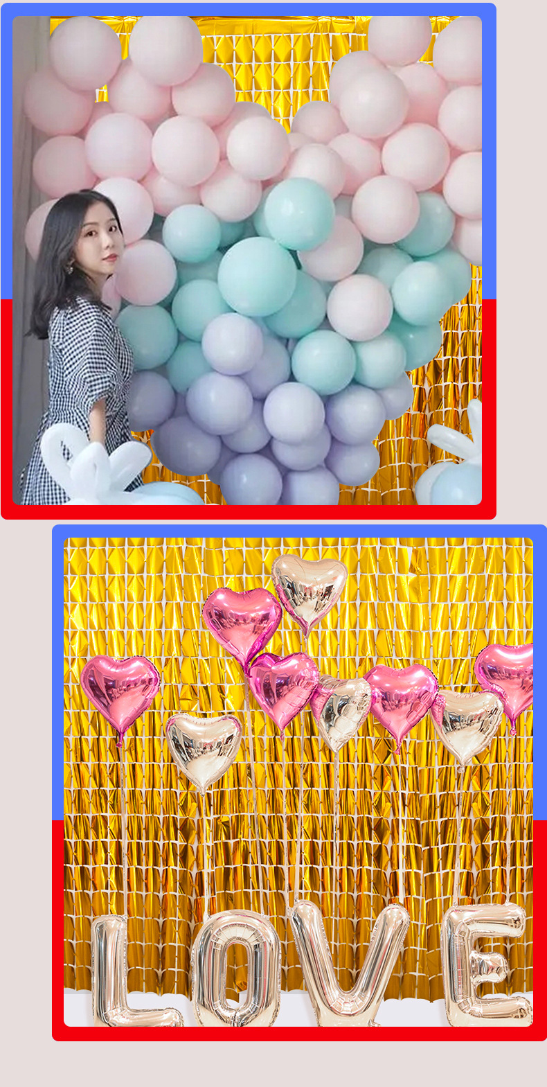 60g Weight door curtain Event & Party Supplies 1 Piece Quantity Party, Festival Occasion PET Material Christmas Festival Solid Color Pattern Simple Style Style Christmas Simple Style Solid Color PET Party Festival Door Curtain
