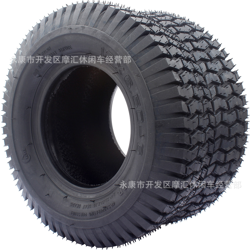 ATV四轮沙滩微型高尔夫代步割草机13*6.50-6真空胎13x6.50-6轮胎