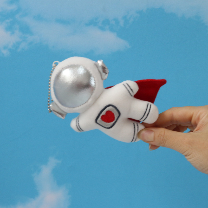 Espacio astronauta ins Internet celebridad Spaceman colgante llavero mini espacio Superman marioneta de los niños pequeño regalo