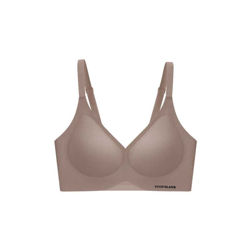 3863 calentamiento # ropa interior aceite de camellia calentamiento sostén 7A algodón de hilo antibacteriano soporte suave copa fija sostén