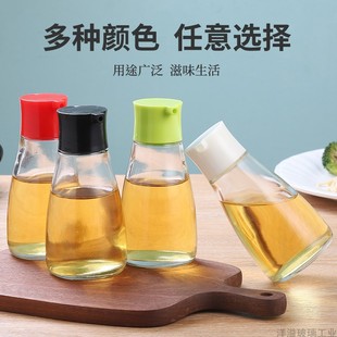 Japanese -style dining sauce vinegar bottle household glass sesame oil bottle small capacity control oil pot snack bar desktop seasoning bottle