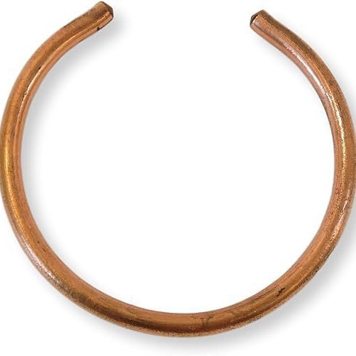 Amazon new European and American retro copper bracelet open bracelet men and women couples pure copper bracelet wholesale