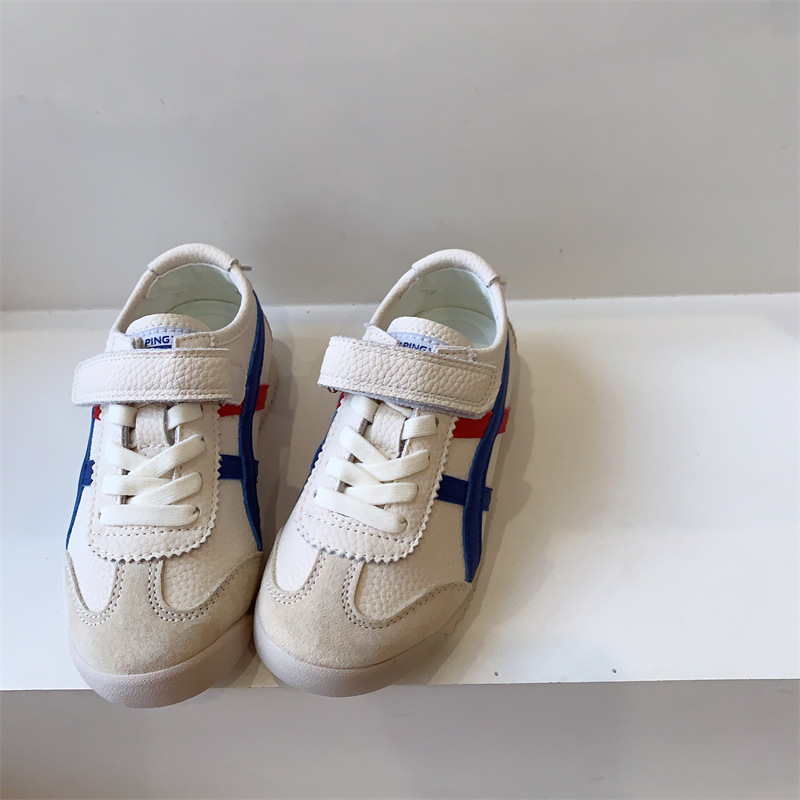 Koreanische Version der Forrest Gump-Schuhe für Kindersportschuhe für Damen im Herbst 2023, neue kleine weiße Mädchenschuhe_voghion.com