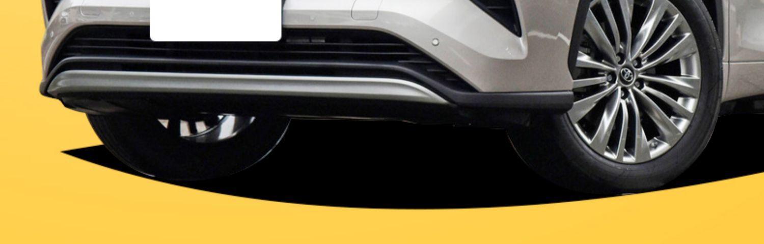 Suitable for 2022-2023 Toyota Highlander front and rear wheel arch trim, wheel decorative panels, fender protectors, and anti-collision strips