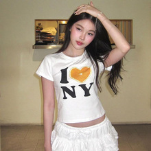 I Love NY ��ĸӡ��Ůʿ������¶��T���ļ��Ը�Ů��������͸��Ů