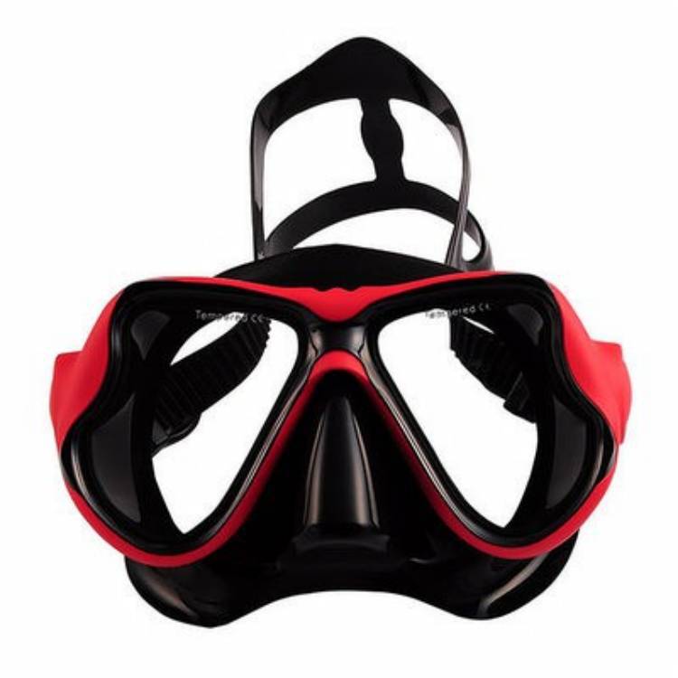 Nye dykkerbriller med stort synsfelt for voksne, flytende silikon snorkelmaske_voghion.com