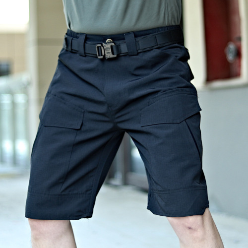 IX5 Tactical Work Shorts for Men - Outdoor Durable Breathable Seven-Eighth Pants with Multifunctional Pockets - Military Enthusiast Shorts