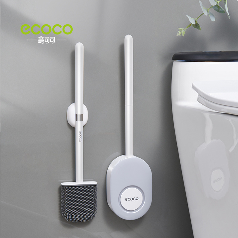 Toilet Brush No Dead Angle Household Non-Punch Toilet Brush Wall Hanging Toilet Toilet Brush Cleaning Silicone suit Artifact Toilet Brush No Dead Angle Household Non-Punch Toilet Brush Wall Hanging Toilet Toilet Brush Cleaning Silicone suit Artifact