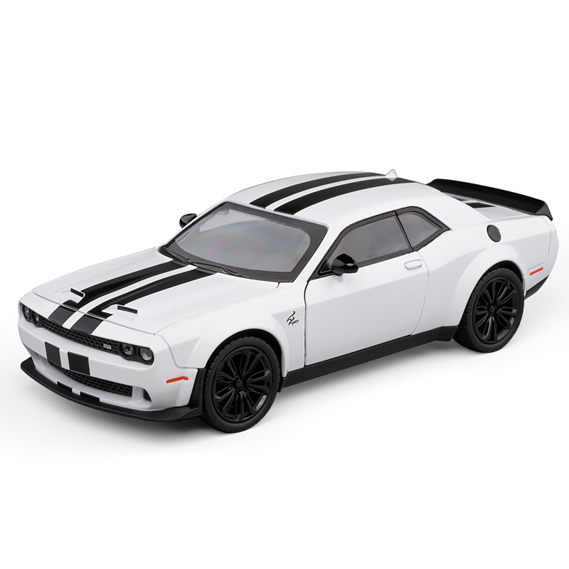 Jiaye 1/22 Dodge Hellcat Devil Eye Alloy sports car Model Simulation Muscle Car Tide Play Ornaments Cross Border Jiaye 1/22 Dodge Hellcat Devil Eye Alloy sports car Model Simulation Muscle Car Tide Play Ornaments Cross Border
