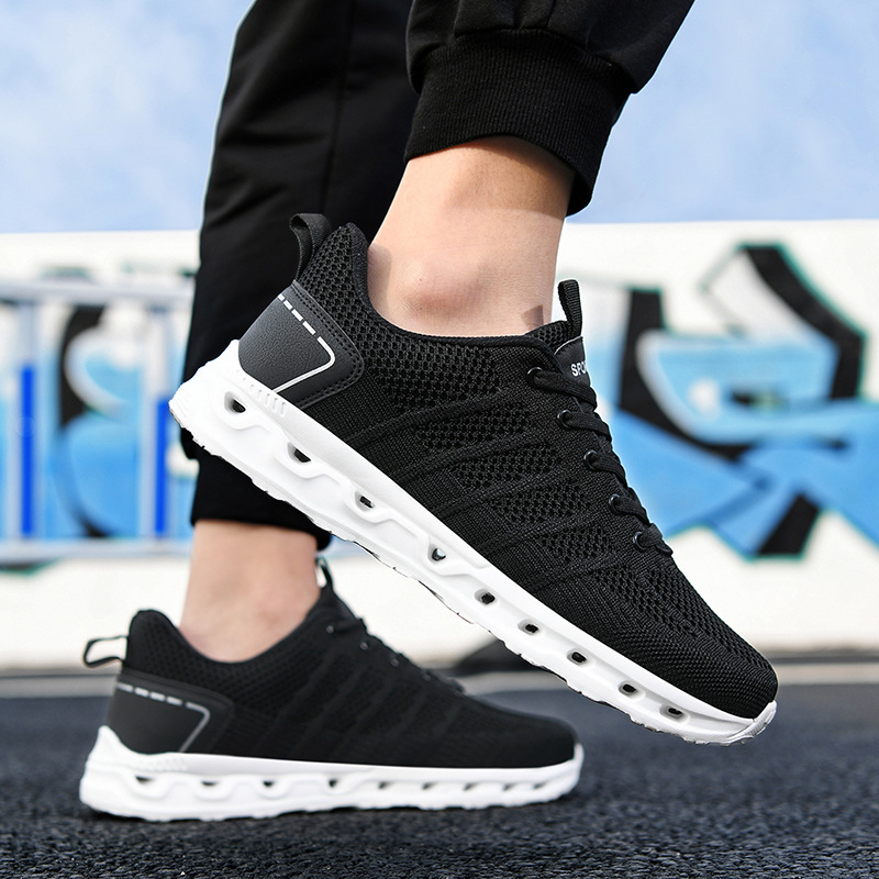 Verano transfronterizo playa zapatos de los hombres nuevos zapatos casuales de conducción popular 48 tamaño de malla transpirable zapatos de los hombres de la zapatilla de deporte