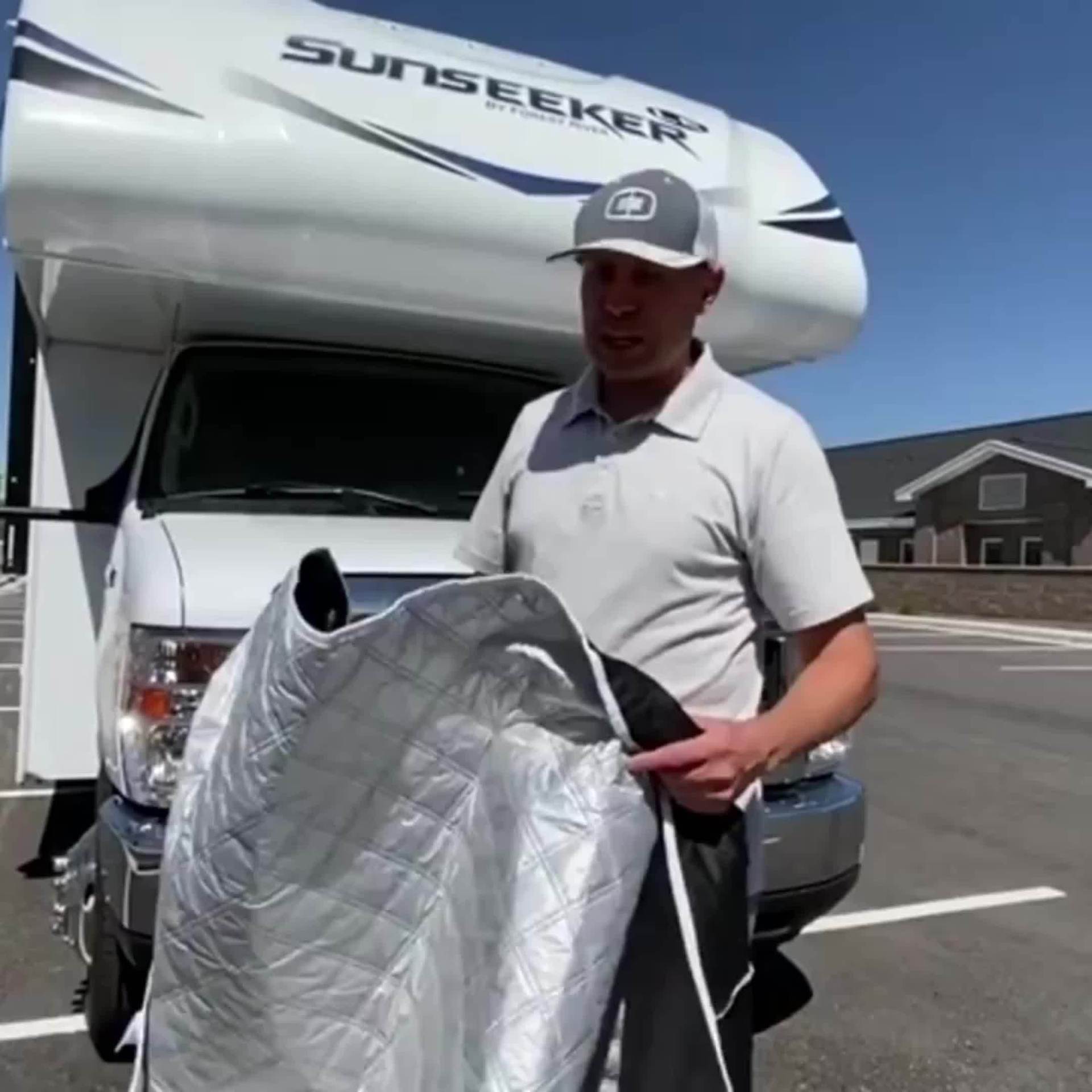 Amazon Rv Sunshade Front Cover Rv Snow Cover Class C Model Suitable for Ford Ford1997