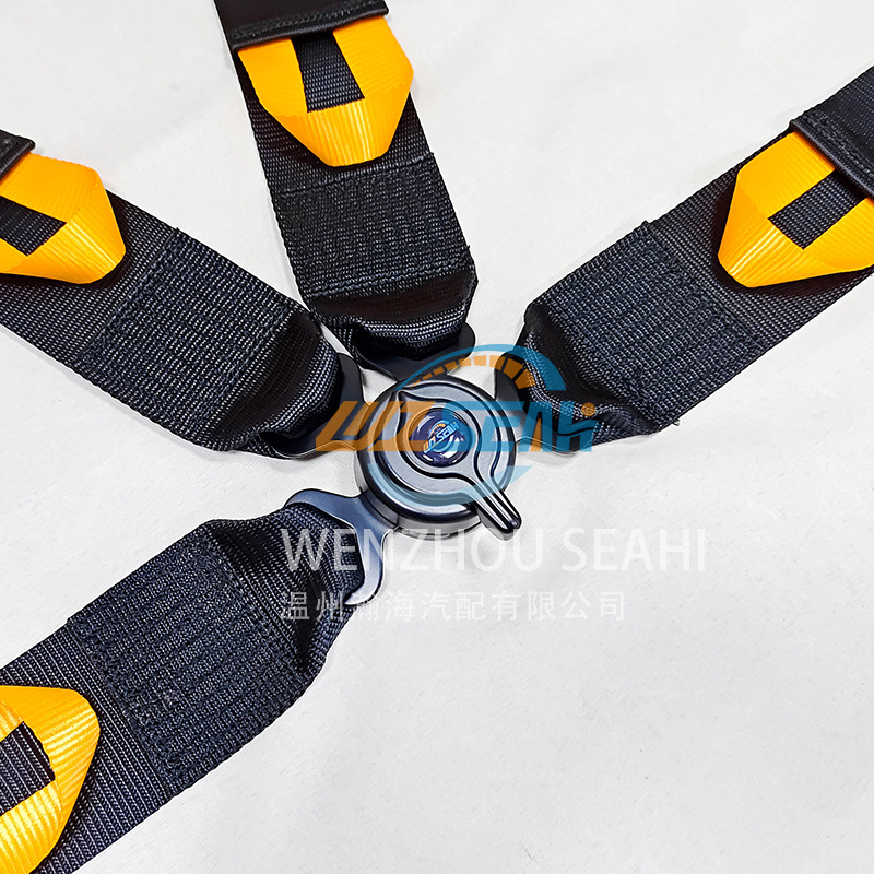 Wholesale 4-Point Racing Seat Safety Belt Car Modification 3inch Quick-Release Safety Belt
