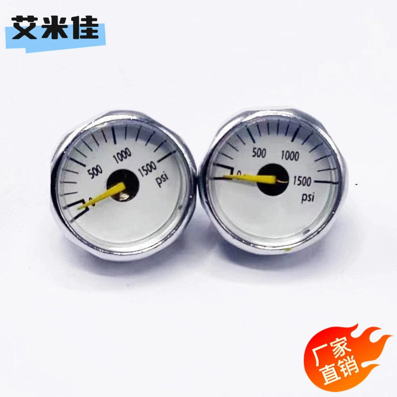 600-5000psi m10 * 1 резьбовой малый манометр высокого давления psi манометр