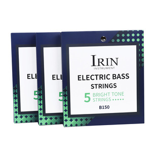 A Set of 6 Electric Bass Strings, Hexagonal High Carbon Alloy Strings, Strong and Not Easy to Break, Coated Anti-Rust Electric Guitar Strings