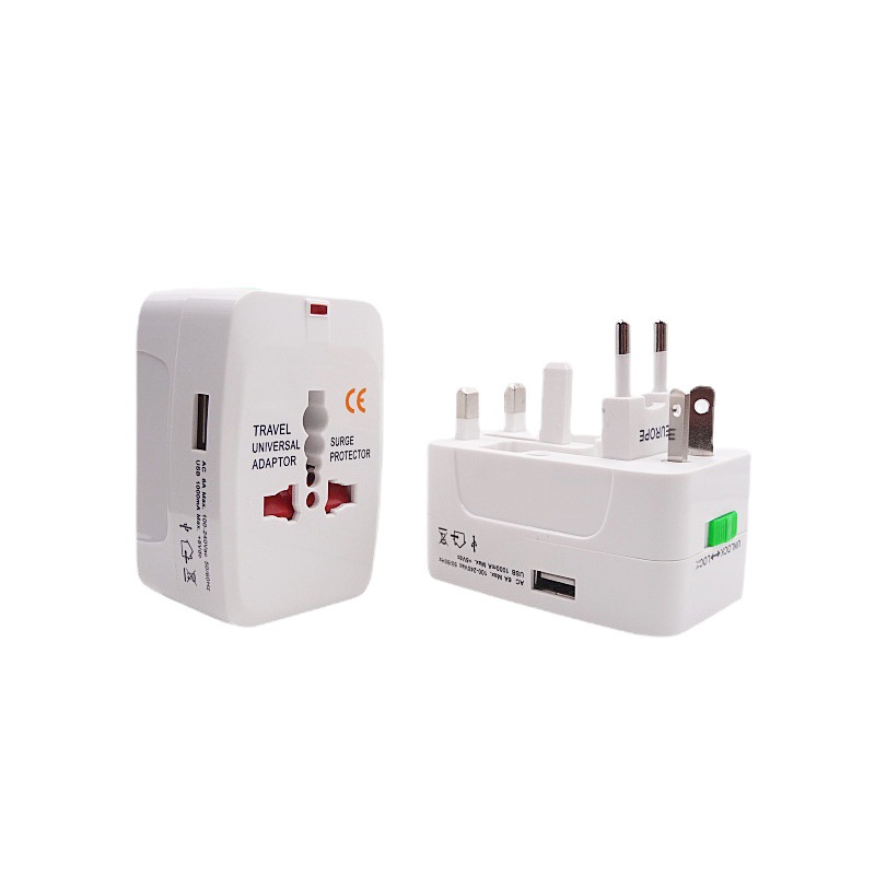 CE认证世界各国usb转换插座  旅行转换插座 多功能电源转换插