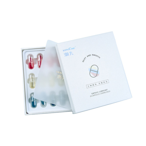 Aiweikang three-color tide pill capsules, couples sex products, vaginal lubricant, sexual intercourse, 15 capsules, female vaginal plug