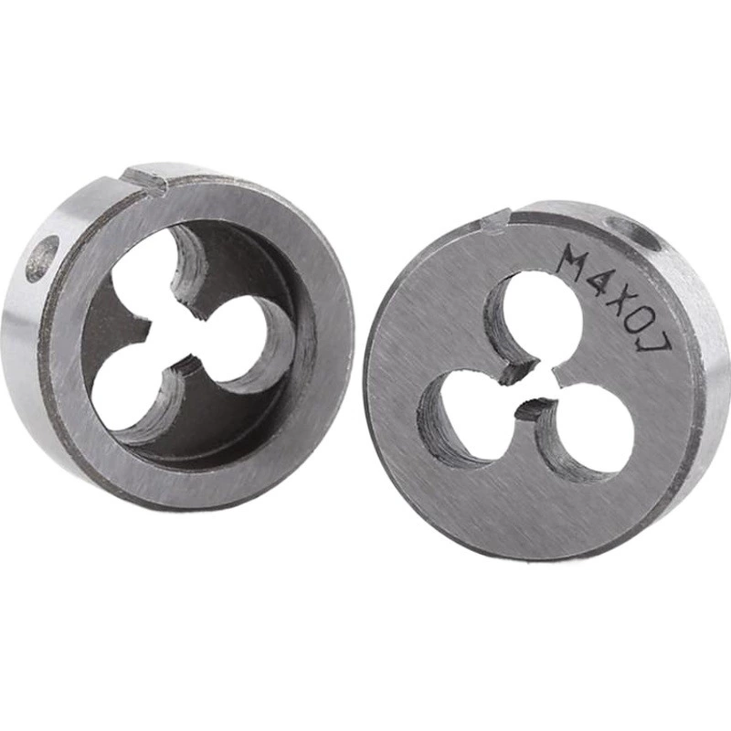 Метрический 8pc умирает полный набор костюма ключа плашки пластичная упаковка карточки экспорт