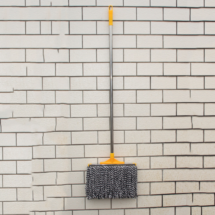 Cotton Thread Stainless Steel Rod Mop Old-fashioned Mop Factory Property Cotton Mop Ordinary 57cm Water-absorbent Mop