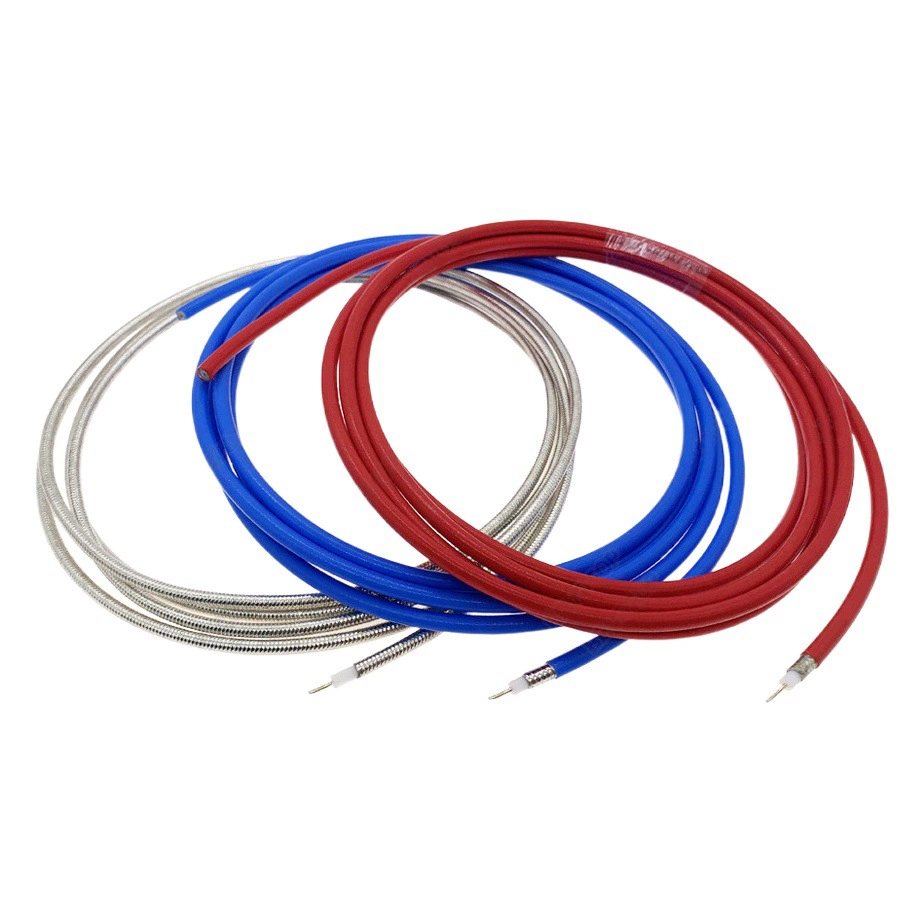 RG141 RG402 высокотемпературный радиочастотный коаксиальный кабель высокочастотный антенный фидер линия интермодуляции Коаксиальная линия