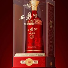 陕西西凤酒臻酿1252度凤香型白酒红牌宴席用酒口感纯粮原酿老酒