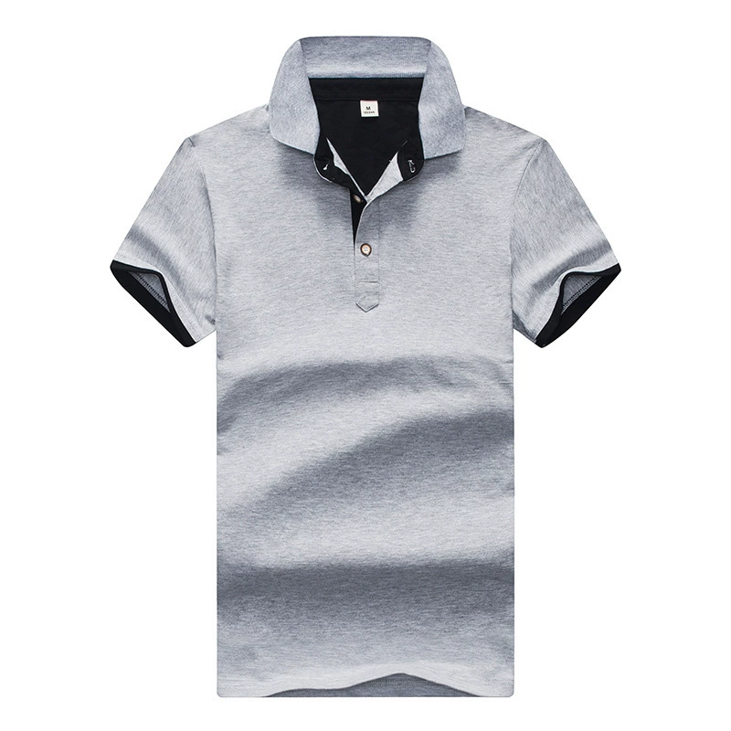 Поло, трендовая облегающая цветная T-shirt с коротким рукавом для отдыха, коллекция 2021 года, корейский стиль