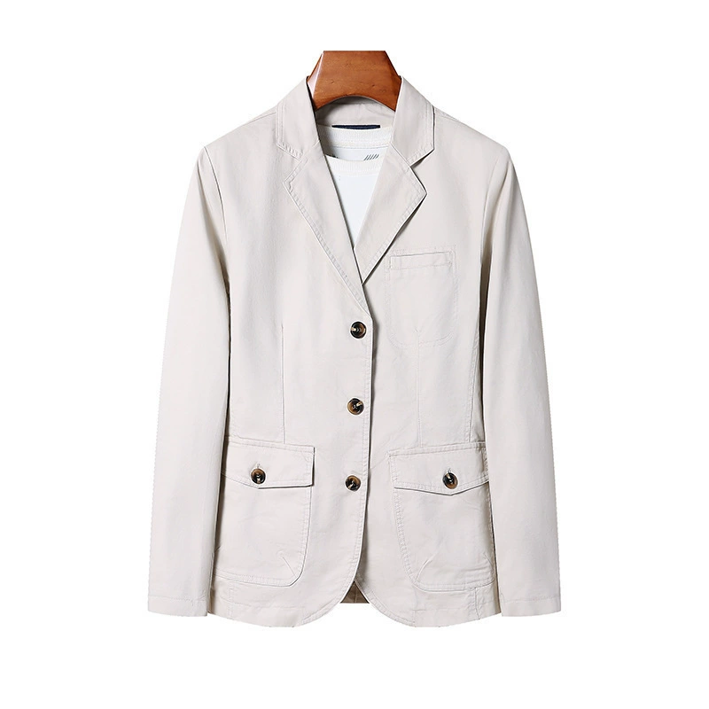 Men's autumn classic suit jacket, plus size