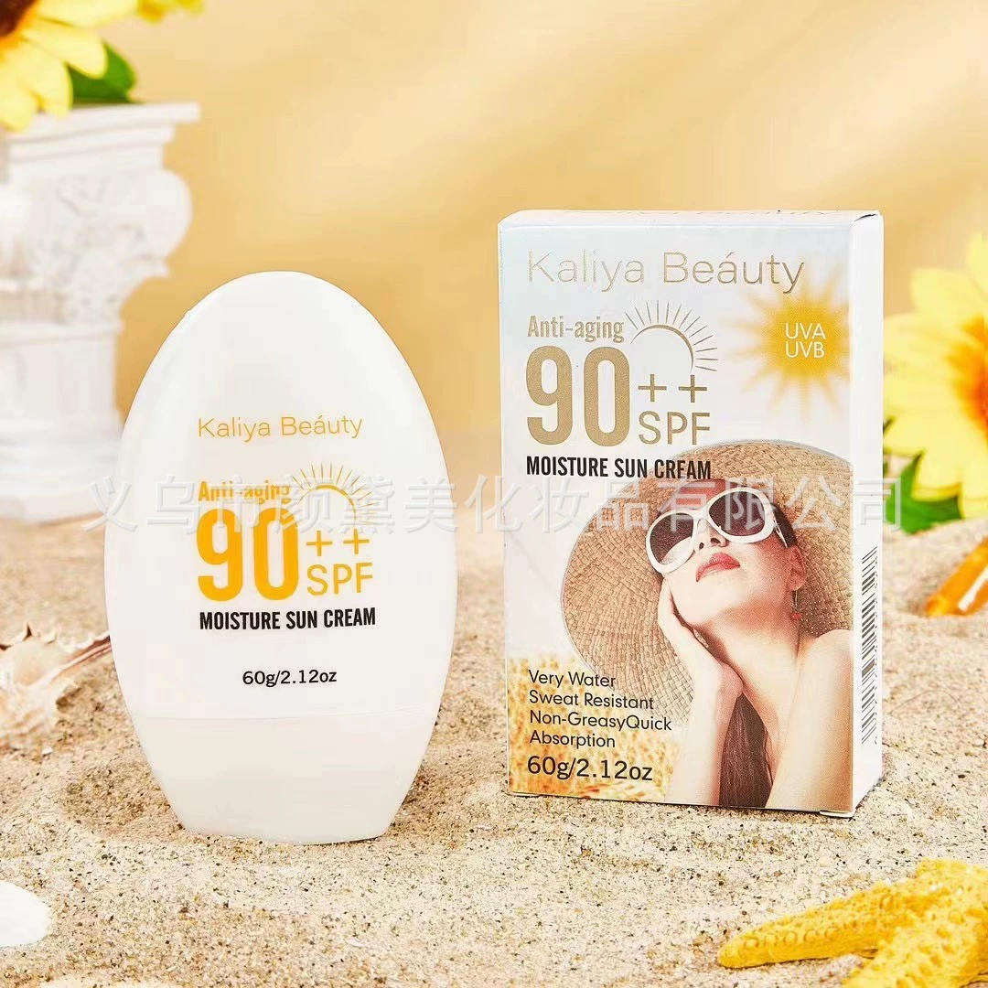 Трансграничная новая Kaliya Beauty изоляция из белой бутылки с кремом водостойкая защита от пота УФ-защита увлажняющая свежая оптовая продажа