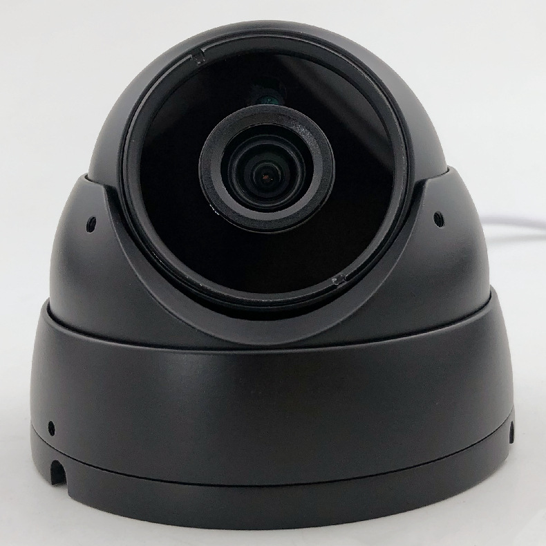 POE摄像头 400万网络监控器 黑色红外半球机 4MP IP CAMERA Black
