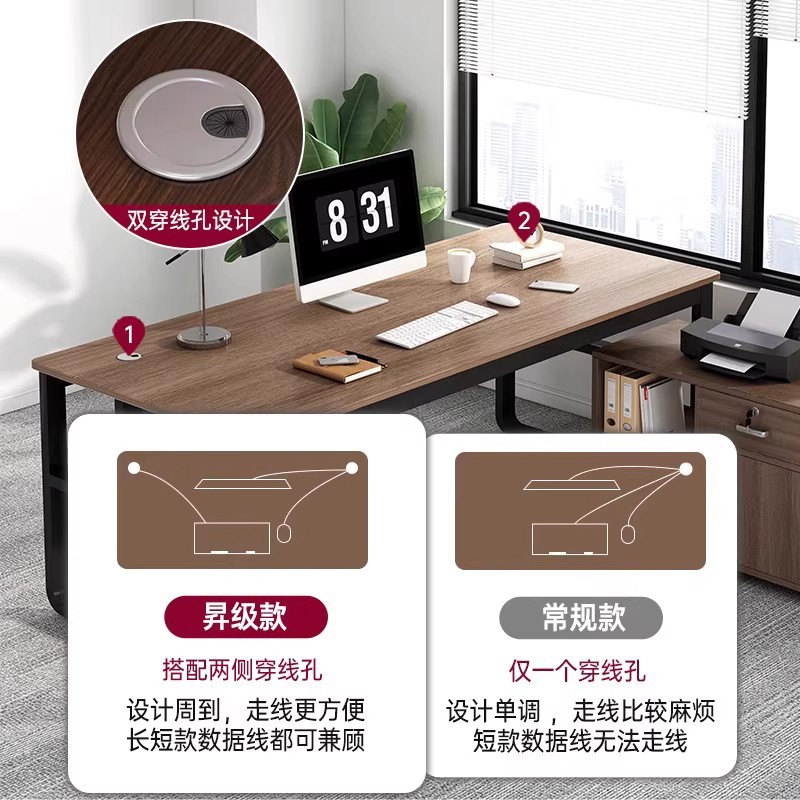 Escritorio de computadora escritorio de oficina moderna simple escritorio de oficina combinación simple escritorio de personal con armario escritorio de trabajo