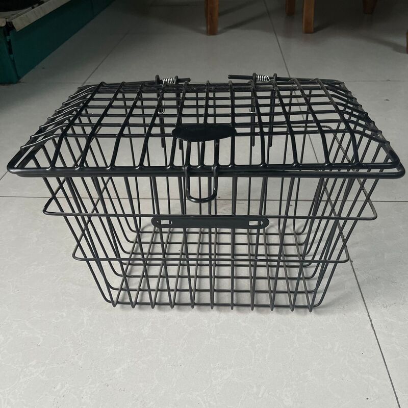 电动车车篮自行车车筐车篓加粗钢丝弹簧车筐厂家直销车用车载加厚|undefined