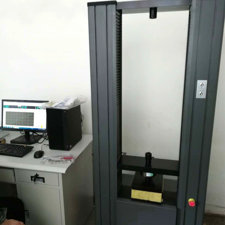 20KN Электронная универсальная испытательная машина с микрокомпьютерным управлением, испытание на удлинение проволоки из пружинной стали на прочность на растяжение