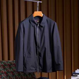 LP男士Loro高端  内里羊毛翻领夹克外套 柔软细腻舒适 有效锁温