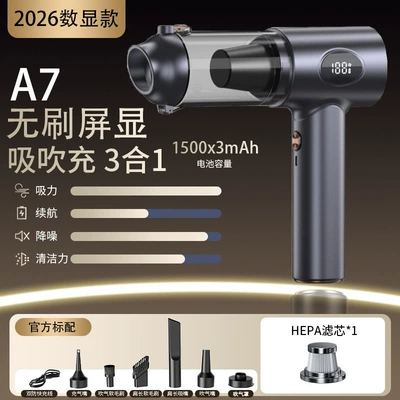 Car Crevices, Household Pet Hair – Tozsoranlar - a7-luxury-model-brushless-motor-with-digital-display