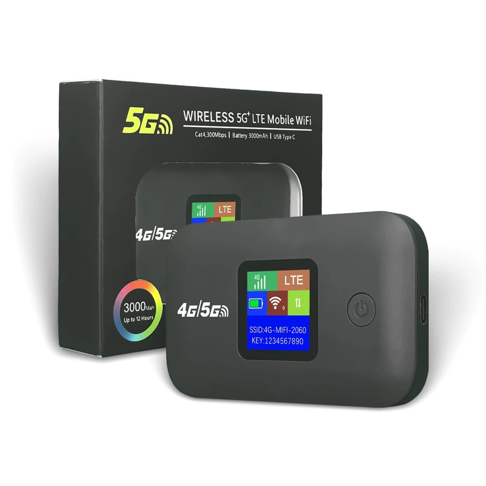 Spot Factory A84G Wireless 3000 MANer Insert Card Picc Color Screen Mifi Mobile WiFi Hot Portable