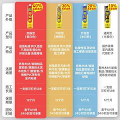 強力接着剤フリー高粘度壁タイル特殊木工パンチングフリー接着剤透明収納ラック工場卸売