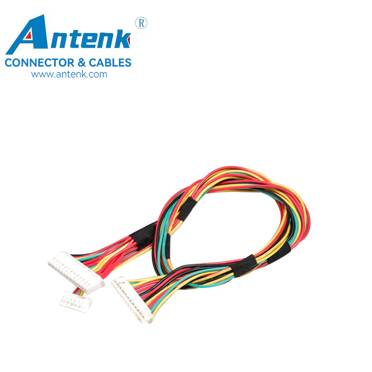 厂家直销电源线材UL100726AWGPH2.0 12PIN转4PIN连接器