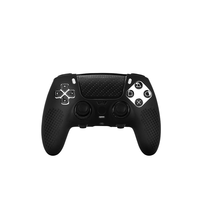 Inyección de aceite PS5 Elite mango cubierta protectora PS5 con punto cubierta de silicona cubierta de polvo en stock cuatro colores