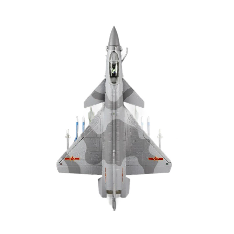 Металлическая модель самолета, реалистичный истребитель, масштаб 1:48, J10