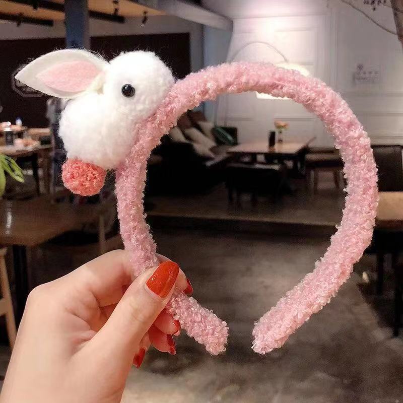 White rabbit, headband