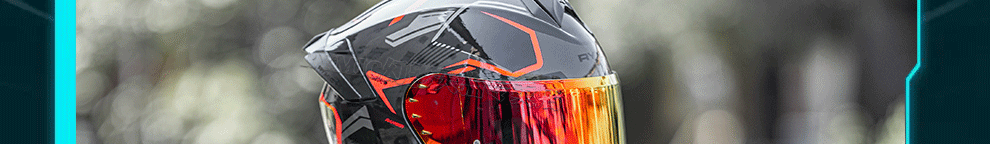Motorcycle Helmet Men Women Dual Visor Flip Up Full Face