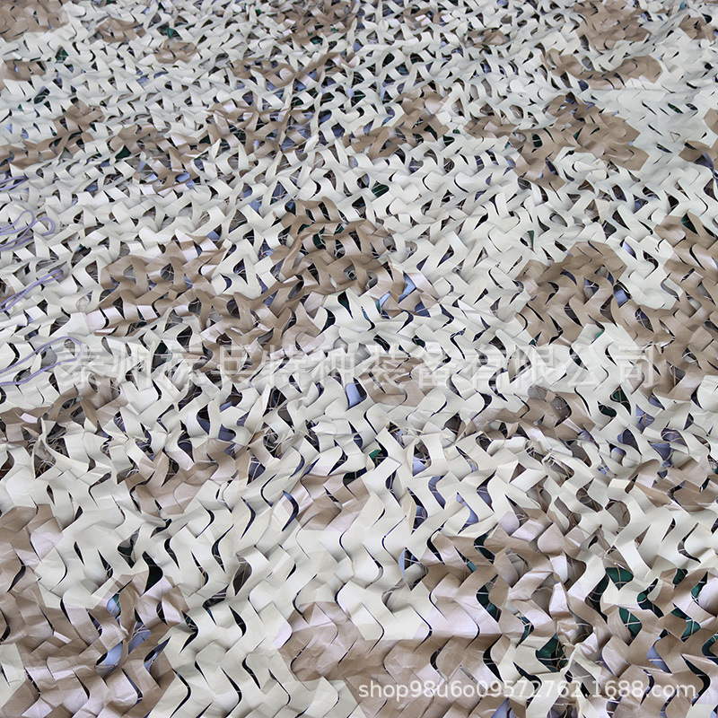 Anti-Satellite Aerial Photography Camouflage Net, Theme Decoration, Desert Camouflage Net, Lightweight High-Strength Aluminum-Coated Camouflage Net