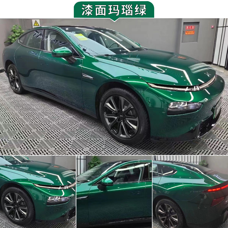 Pingguo – Car Color Change Auto Color Change Film - pet-agate-green-porsche-152-meters-17-meters