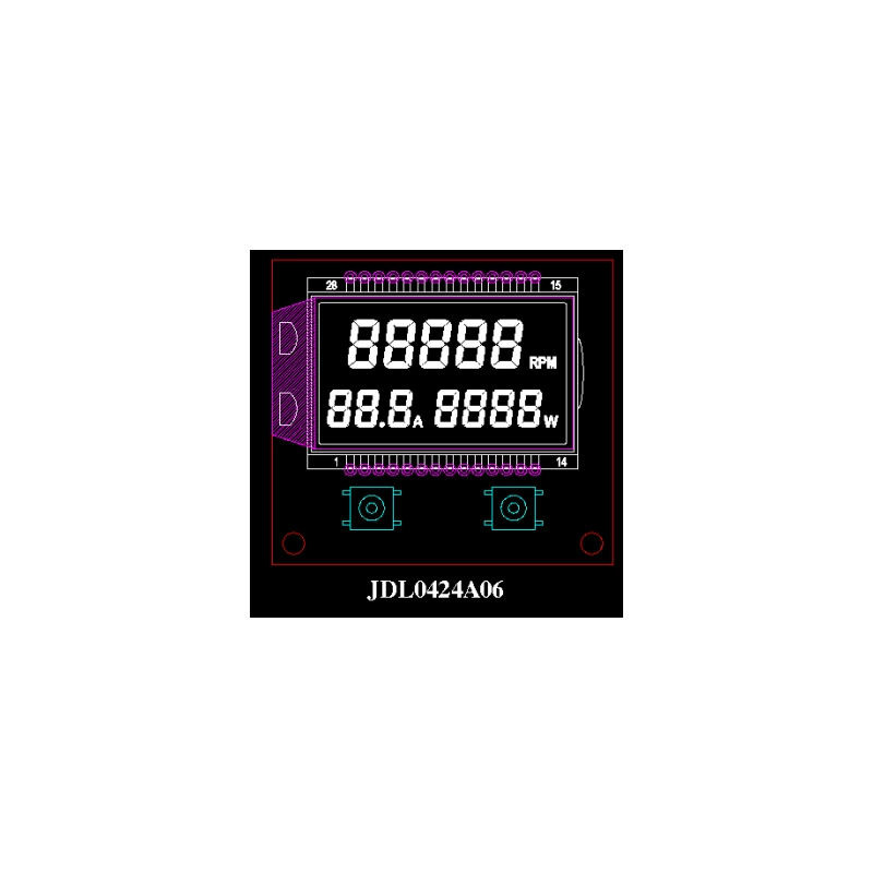 兴宇合 LCM LCD-модуль Практический инструмент питания LCD-модуль дисплей настройка LCD LCD-модуль