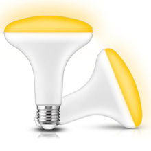 北美蘑菇灯BR30球泡灯可调光压铸铝外壳BR40灯球E26灯头无蓝光灯
